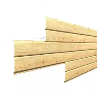  Soffit METAL PROFILE Lbar-15x240 (ECOSTEEL_MA-01-Pine-0.5) - 