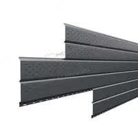 Soffit METAL PROFILE Lbar-15x240 NormanMP (PE-01-7024-0.5)
