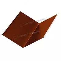 Планка ендовы нижняя 298х298х2000 (AGNETA-20-CopperCopper-0.5)