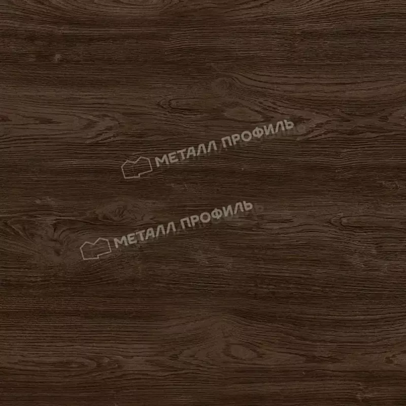 Планка ендовы верхняя 76х76х2000 (ECOSTEEL_MA-01-МореныйДуб-0.5)