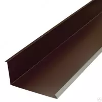  Планка примыкания нижняя 250х122х2000 (VikingMP-01-8017-0.45) - 