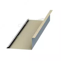 Планка примыкания нижняя 250х122х2000 (ПЭ-01-1015-0.4)