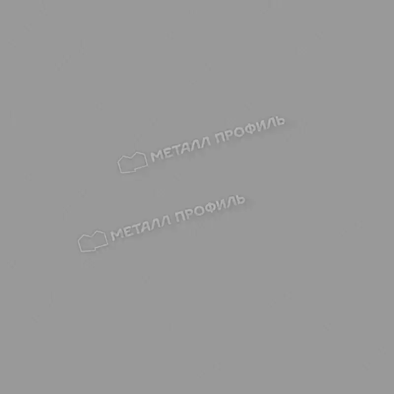  Планка конька круглого R80х2000 (ПЭ-01-9006-0.45) - 