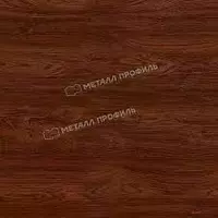  Планка конька плоского 150х150х2000 (ECOSTEEL_MA-01-МореныйДуб-0.5) - 