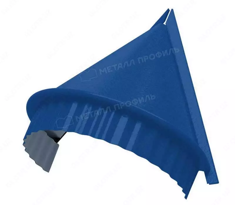 Заглушка конька круглого R80 конусная NormanMP (ПЭ-01-5005-0.5)