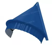 Заглушка конька круглого R80 конусная NormanMP (ПЭ-01-5005-0.5)