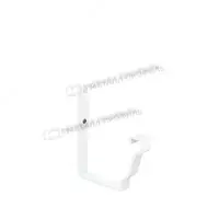  Держатель желоба МЕТАЛЛ ПРОФИЛЬ БЮДЖЕТ 120х86 Ral 9003 - 