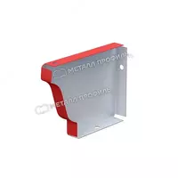 Olukli vilka METAL PROFILE BUDJET 120x86 chap Ral 3005