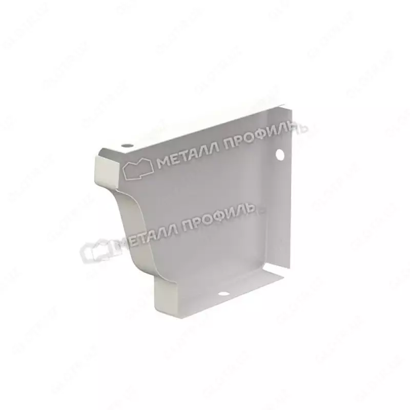 Olukli vilka METAL PROFILE BUDJET 120x86 chap Ral 9003