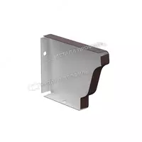 Olukli vilka METAL PROFIL BUDJET 120x86 ong Ral 8017