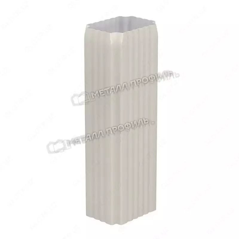 Drenaj trubkasi METAL PROFIL BUDJET 76x102x2000 Ral 9003