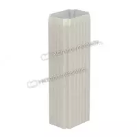 Drenaj trubkasi METAL PROFIL BUDJET 76x102x2000 Ral 9003