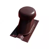 Выход универсальный 110/200 на профнастил МП-20 (8017)