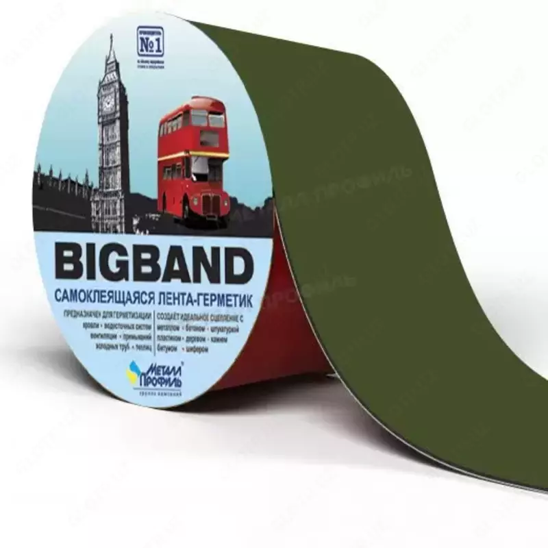 Yopishtiruvchi lenta BIGBAND Green (0