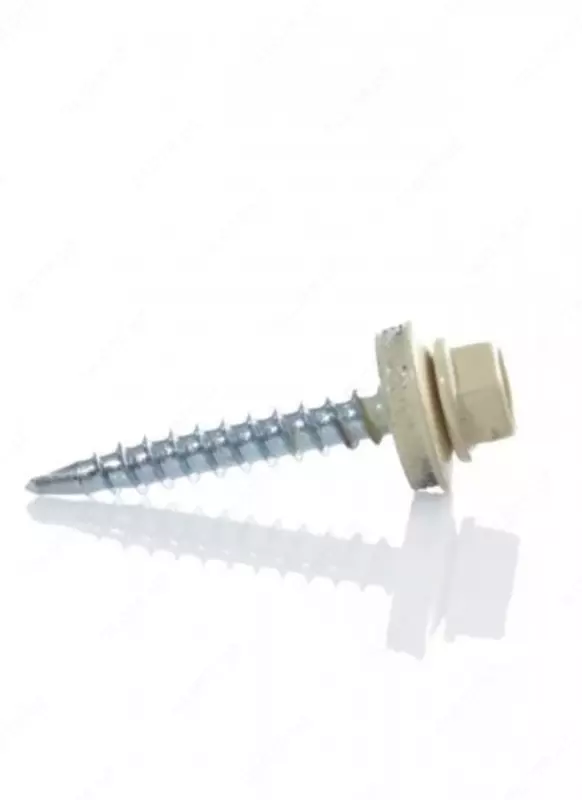  Саморез 4 8х28 ROOFRetail RAL1014 (слоновая кость) - 