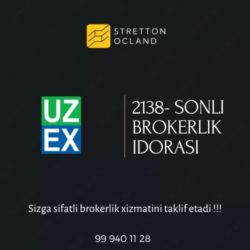 Brokerlik Xizmati - 300 000 so'm