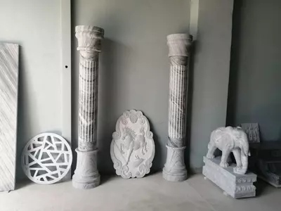 Колонна из мрамора (Высота 2 м) - 7 477 018.8 сум / шт.