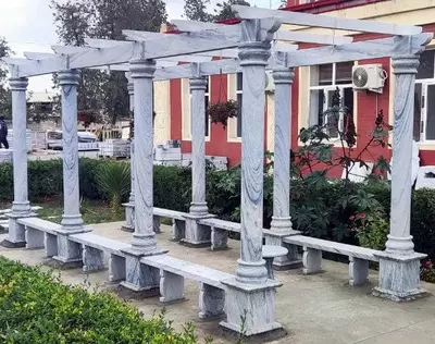 Беседки из мрамора