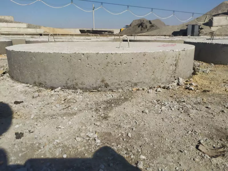 Плиты днища колодцев ПН15