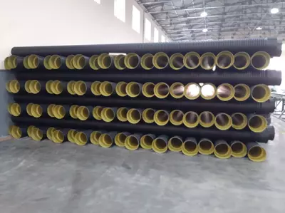 Труба гофрированная двухслойная ID=160мм SN4/SN8 - Narx so&#039;rov asosida