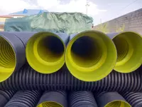 Труба гофрированная двухслойная ID=160мм-630мм SN4/SN8 Оптом и розница