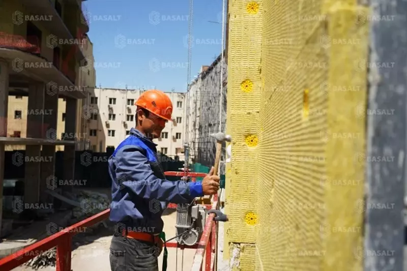 Базальтовая минеральная вата - BASALT WOOL FACADE PRO 1200Х600 70 Basalt Uzbekistan