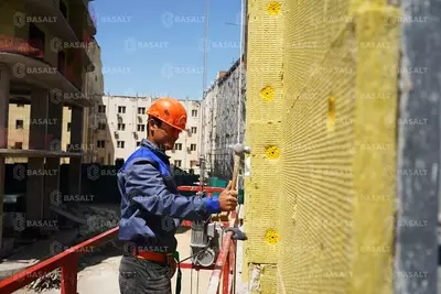Базальтовая минеральная вата - BASALT WOOL FACADE STANDART 1200Х600 70 Basalt Uzbekistan
