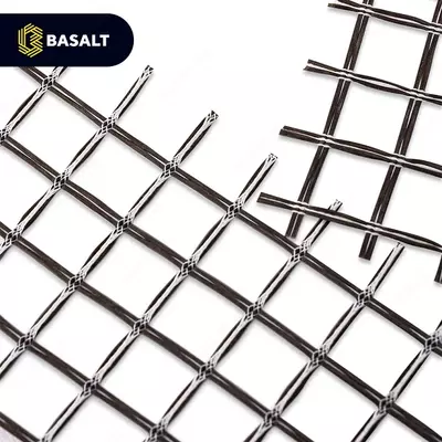 Базальтовая геосетка BASALT СБНП 50(40x40) Грунт - 12 400 сум / кв.м