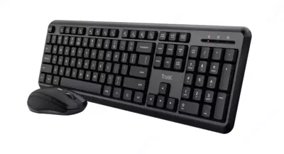  Клавиатура TRUST COMBO ODY WL RU BLACK - 