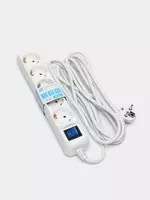 Сетевой фильтр 1.8 М 2E Surge protector 5X Schuko switch