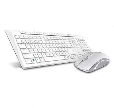 Клавиатура и мышь Rapoo 8210 M White