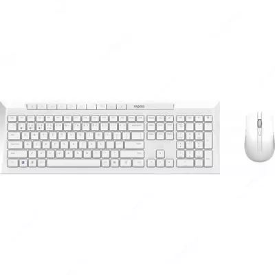  Клавиатура и мышь Rapoo 8210 M White - 