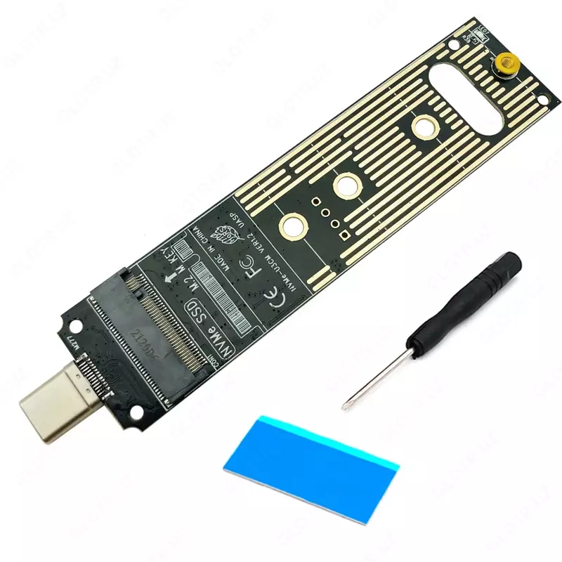 Переходник USB+Type-C to M2 NVME