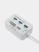 Разветвитель USB HUB T-7602 7-портовый