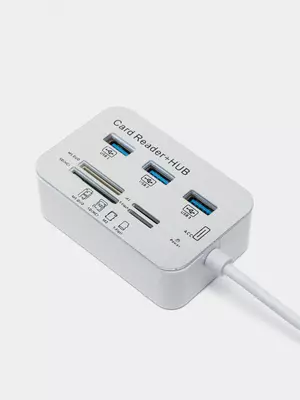 Разветвитель USB HUB T-7602 7-портовый