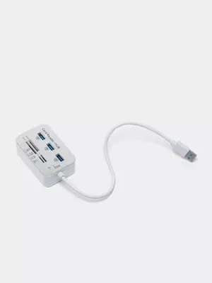  Разветвитель USB HUB T-7602 7-портовый - 