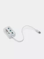  Разветвитель USB HUB T-7602 7-портовый - 