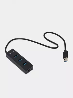  Разветвитель USB HUB 4 порт 5068 USB 3.0 - 