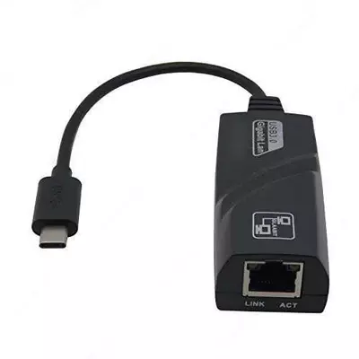 Кабель Type C to Lan Gigabit