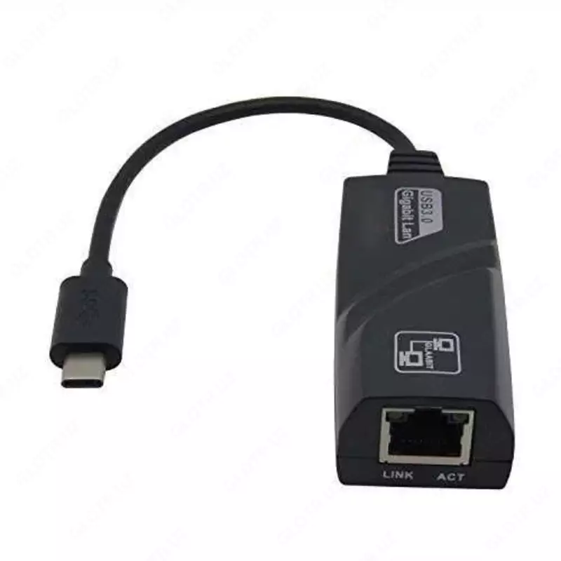 Кабель Type C to Lan Gigabit