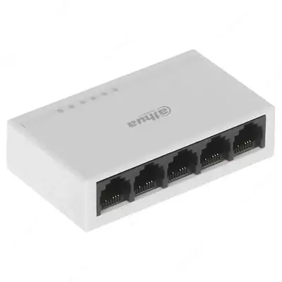Коммутатор HUB Dahua 5 порт DH-PFS3005-5ET-L