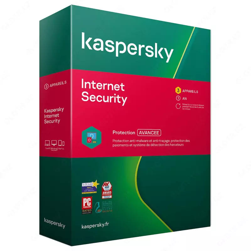  Антивирус Kasperskiy Internet Security 3 Device 1 year - 