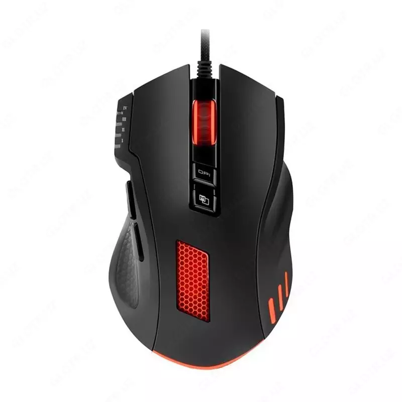 2E MG335 RGB Black kompyuter sichqonchasi