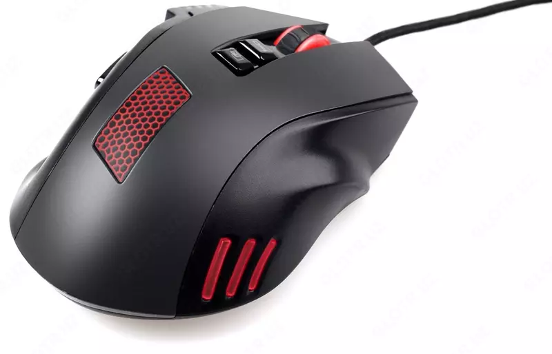  2E MG335 RGB Black kompyuter sichqonchasi - 