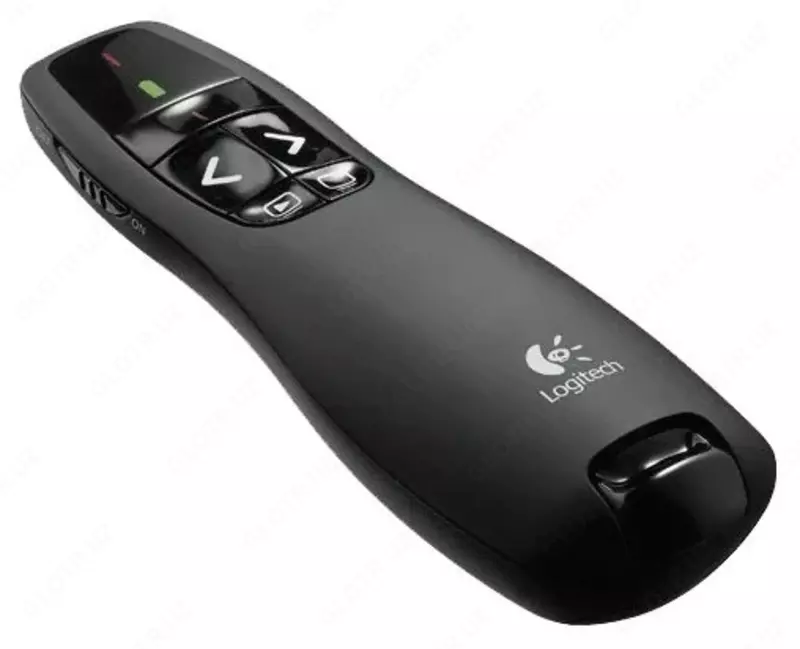 Logitech r400 taqdimoti uchun masofadan boshqarish pulti