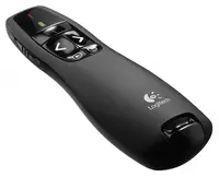 Logitech r400 taqdimoti uchun masofadan boshqarish pulti
