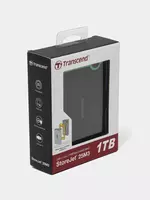   Внешний жесткий диск HDD USB 1TB TRANSCEND
