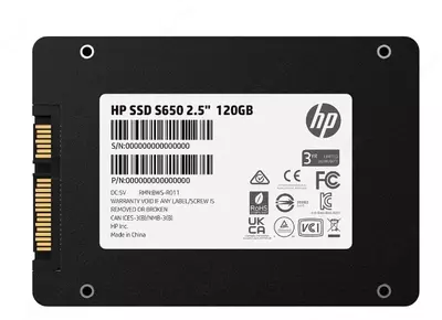 Qattiq holatdagi diskli SSD HP 120 GB