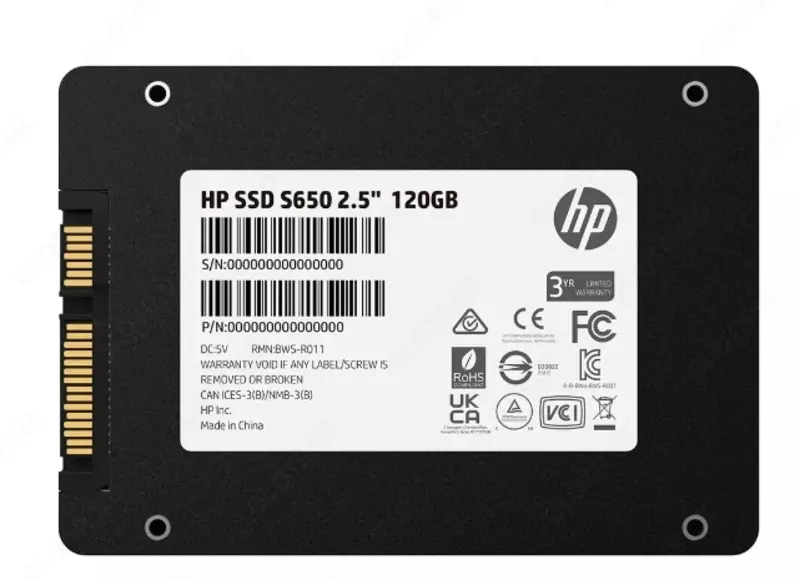 Твердотельный накопитель SSD HP 120 GB