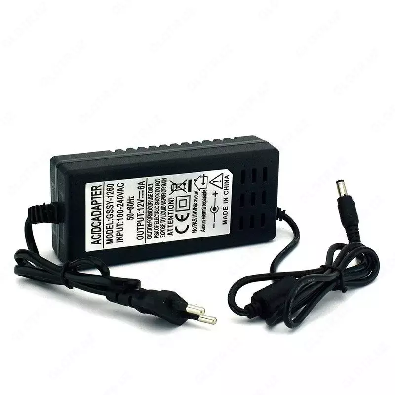  Блок питания для электросамоката 12V 6A импульс - 